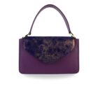 borsa unica colore viola